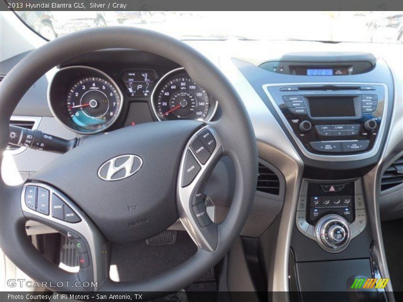 Silver / Gray 2013 Hyundai Elantra GLS