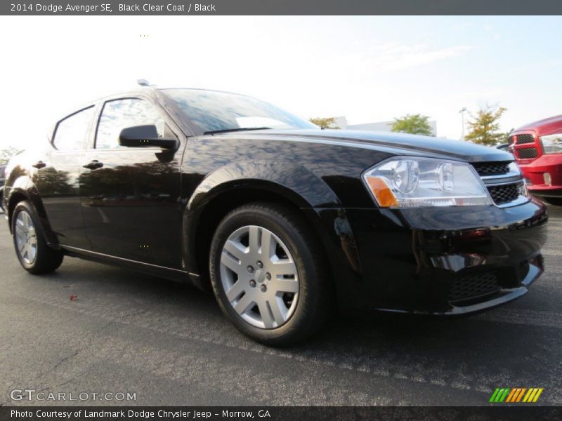 Black Clear Coat / Black 2014 Dodge Avenger SE
