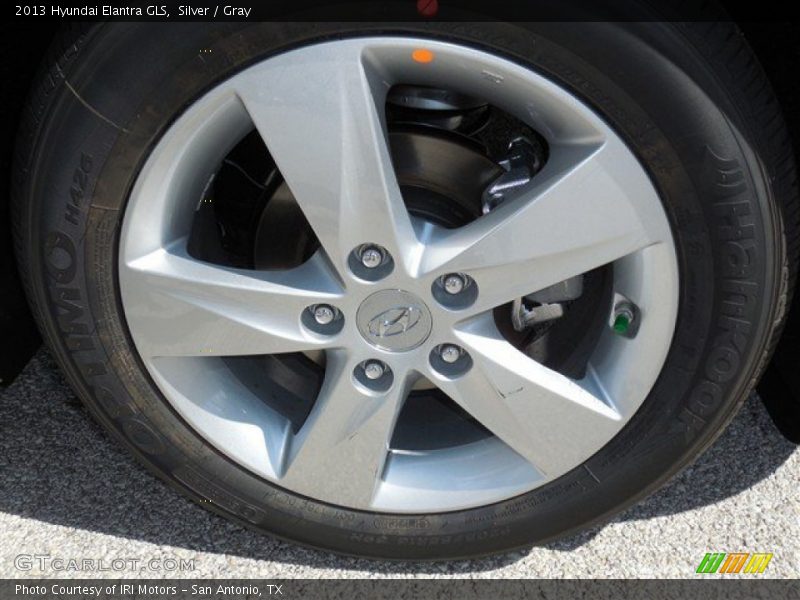 Silver / Gray 2013 Hyundai Elantra GLS