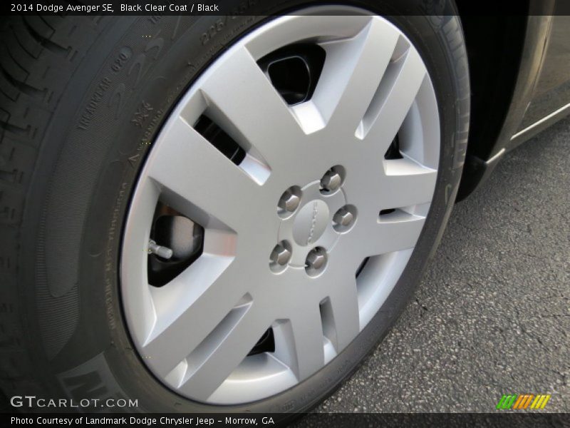 Black Clear Coat / Black 2014 Dodge Avenger SE
