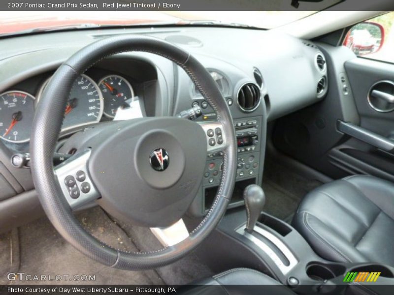 Red Jewel Tintcoat / Ebony 2007 Pontiac Grand Prix Sedan