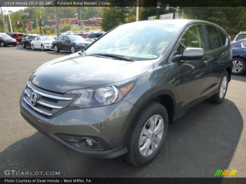 Polished Metal Metallic / Gray 2014 Honda CR-V EX AWD