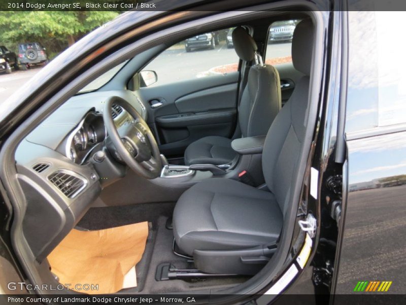 Black Clear Coat / Black 2014 Dodge Avenger SE