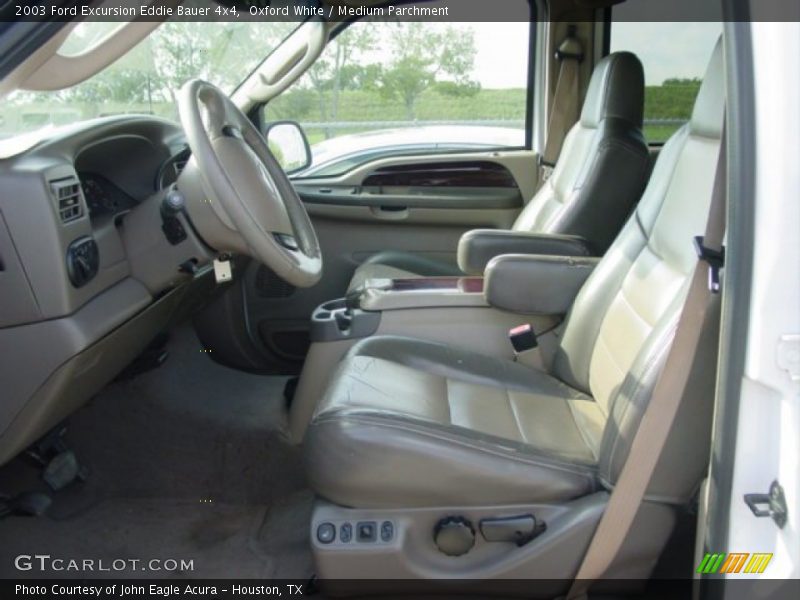 Front Seat of 2003 Excursion Eddie Bauer 4x4