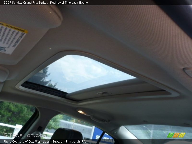 Red Jewel Tintcoat / Ebony 2007 Pontiac Grand Prix Sedan