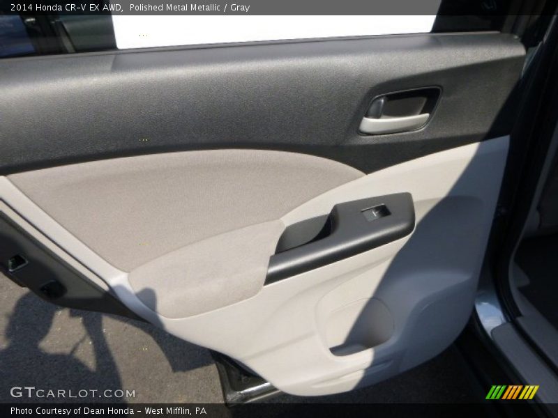Polished Metal Metallic / Gray 2014 Honda CR-V EX AWD
