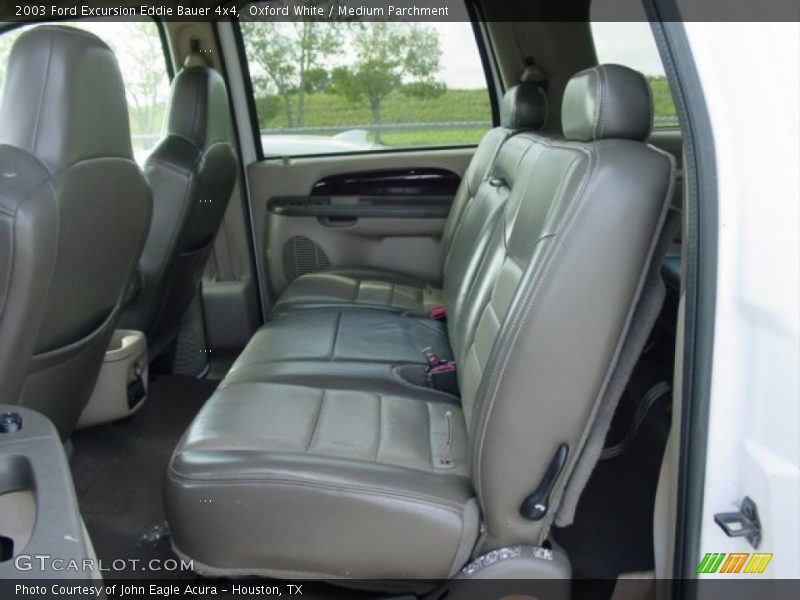 Rear Seat of 2003 Excursion Eddie Bauer 4x4