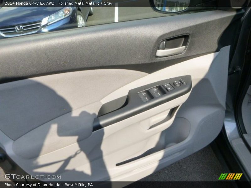 Polished Metal Metallic / Gray 2014 Honda CR-V EX AWD