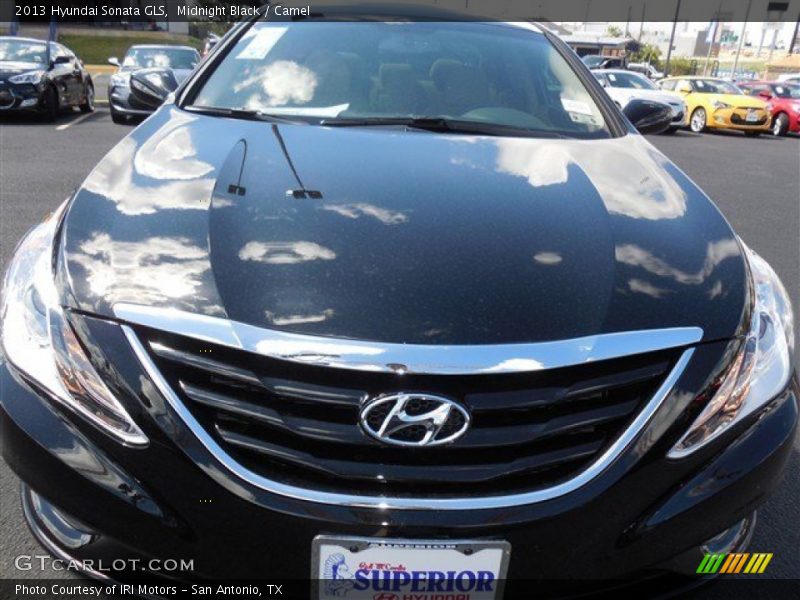 Midnight Black / Camel 2013 Hyundai Sonata GLS