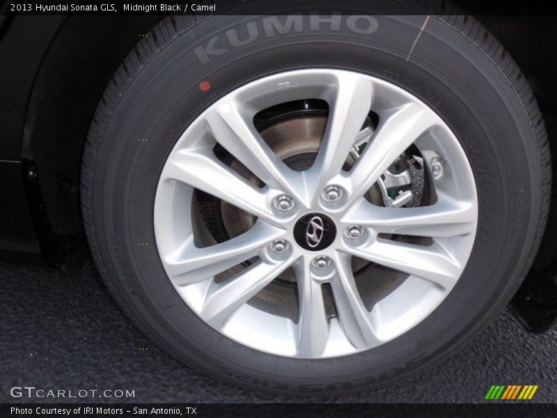 Midnight Black / Camel 2013 Hyundai Sonata GLS