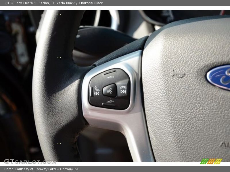 Tuxedo Black / Charcoal Black 2014 Ford Fiesta SE Sedan