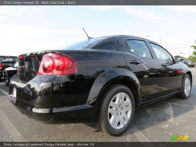 Black Clear Coat / Black 2014 Dodge Avenger SE