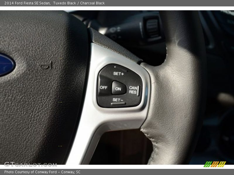 Tuxedo Black / Charcoal Black 2014 Ford Fiesta SE Sedan