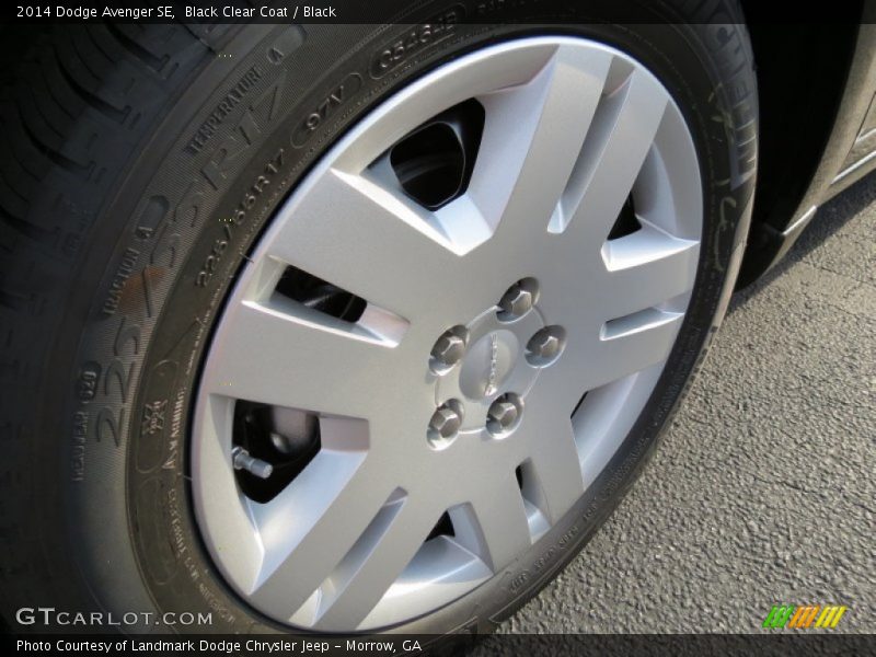 Black Clear Coat / Black 2014 Dodge Avenger SE
