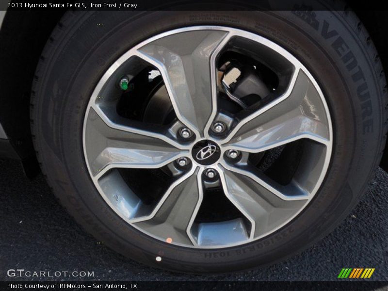 Iron Frost / Gray 2013 Hyundai Santa Fe GLS