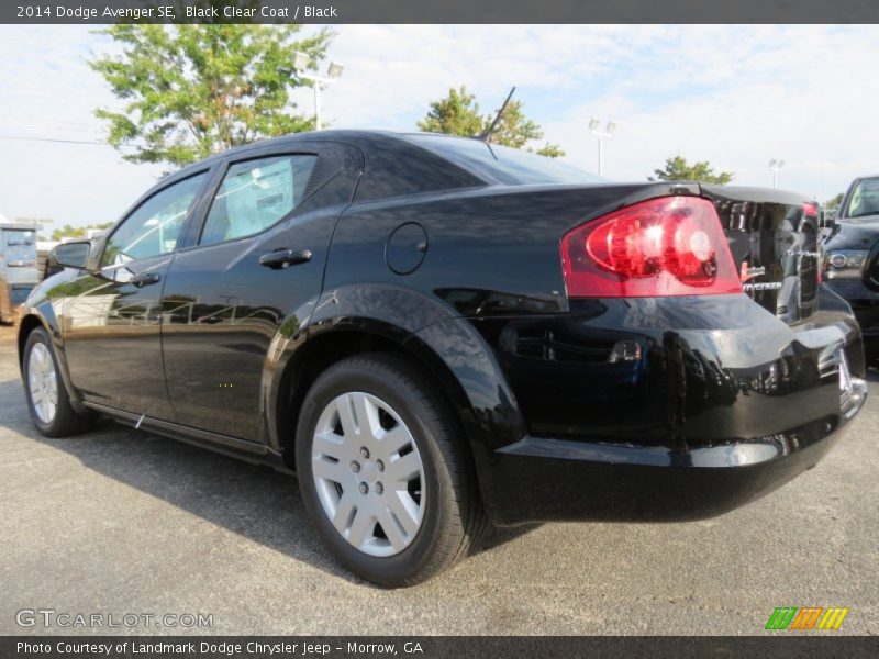 Black Clear Coat / Black 2014 Dodge Avenger SE