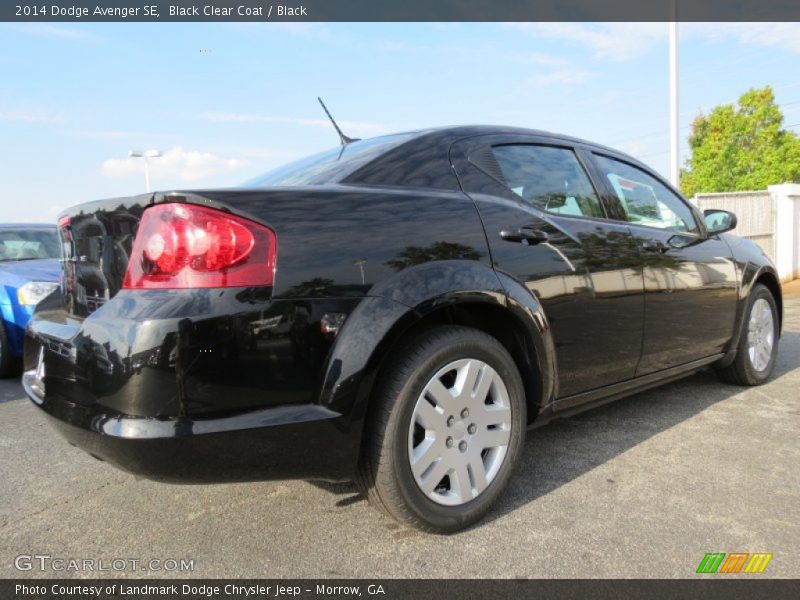 Black Clear Coat / Black 2014 Dodge Avenger SE