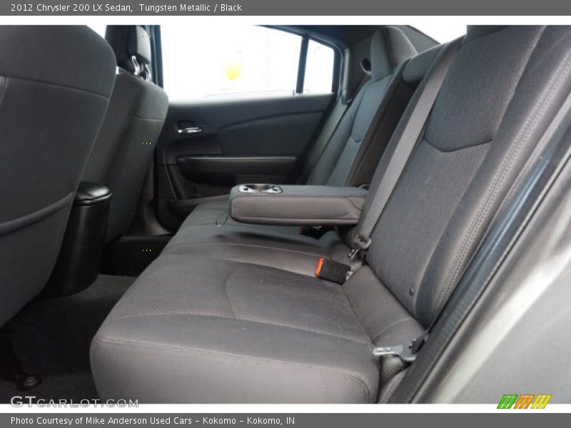 Tungsten Metallic / Black 2012 Chrysler 200 LX Sedan