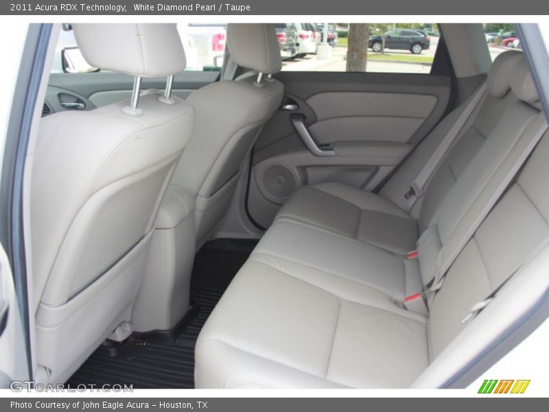 White Diamond Pearl / Taupe 2011 Acura RDX Technology