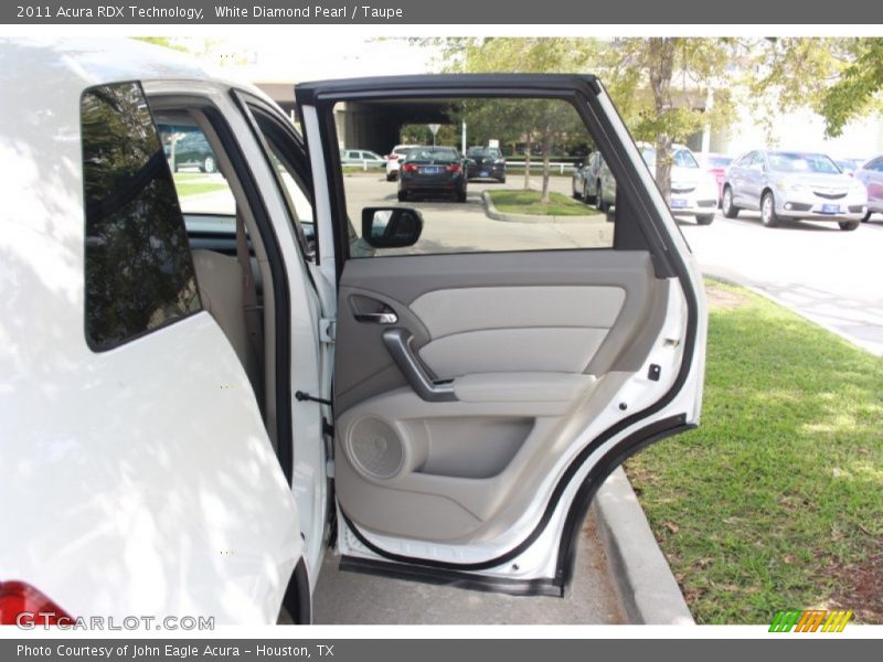 White Diamond Pearl / Taupe 2011 Acura RDX Technology