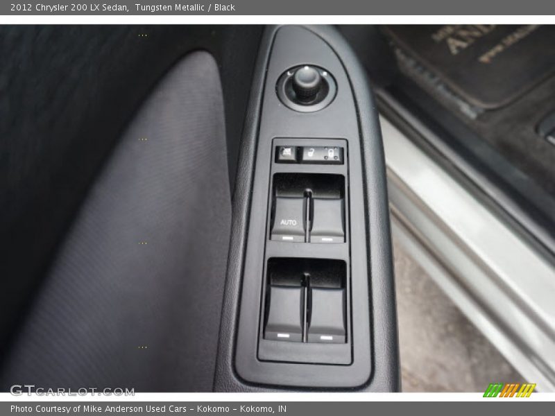 Tungsten Metallic / Black 2012 Chrysler 200 LX Sedan