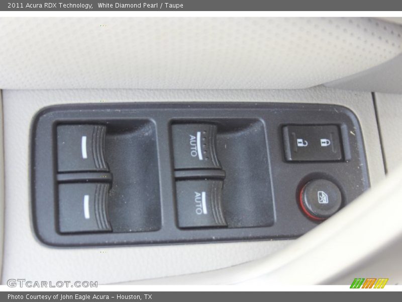 White Diamond Pearl / Taupe 2011 Acura RDX Technology
