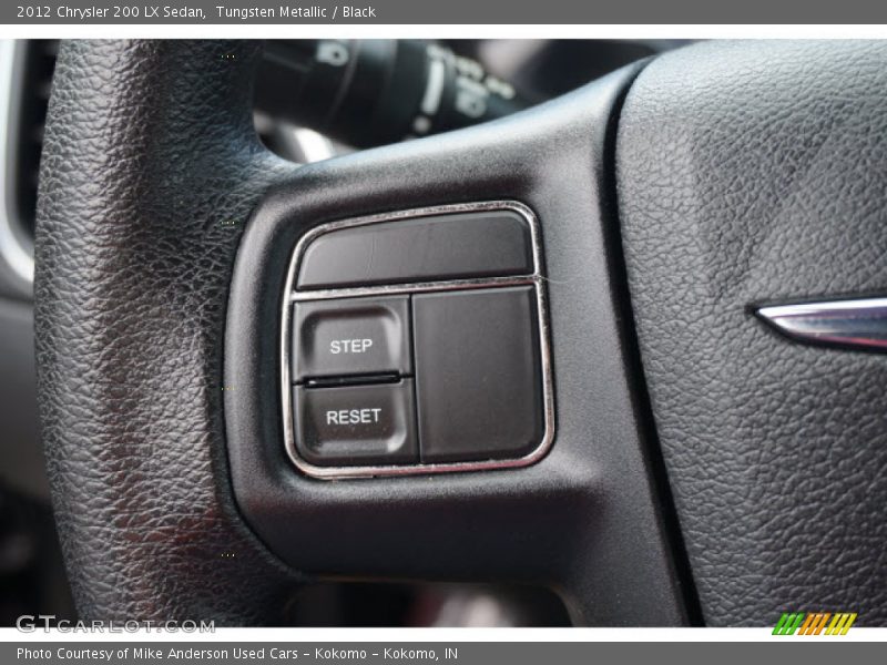 Tungsten Metallic / Black 2012 Chrysler 200 LX Sedan