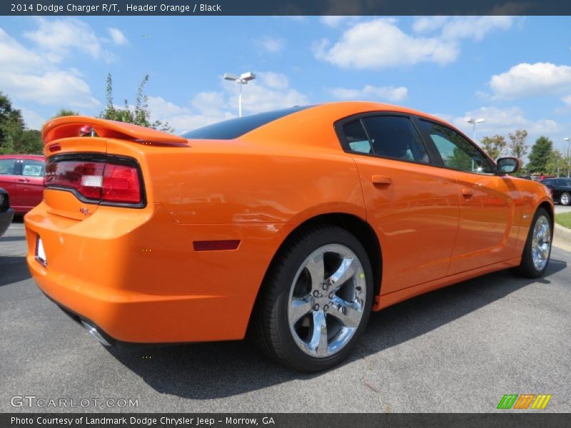  2014 Charger R/T Header Orange