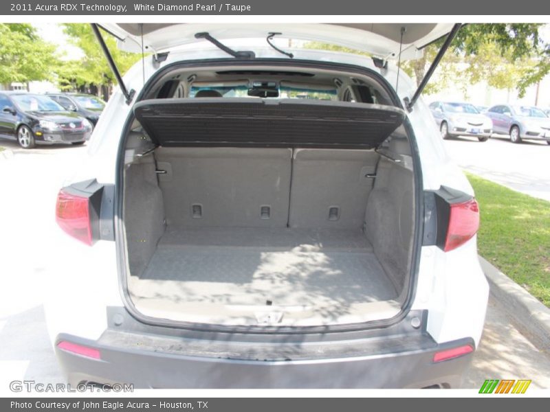 White Diamond Pearl / Taupe 2011 Acura RDX Technology