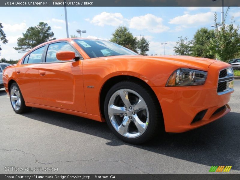 Front 3/4 View of 2014 Charger R/T