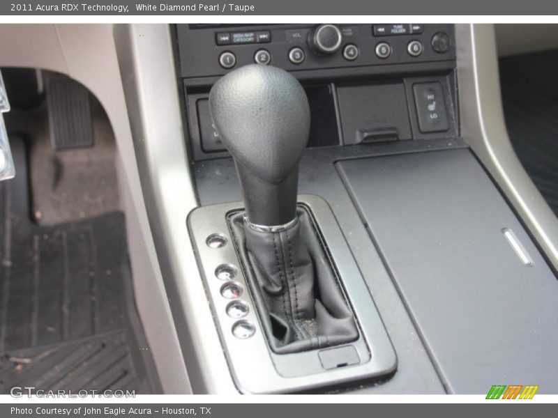 White Diamond Pearl / Taupe 2011 Acura RDX Technology