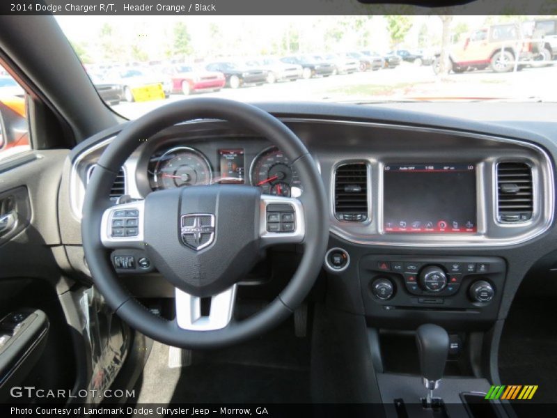 Dashboard of 2014 Charger R/T