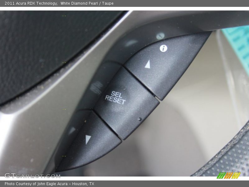 White Diamond Pearl / Taupe 2011 Acura RDX Technology