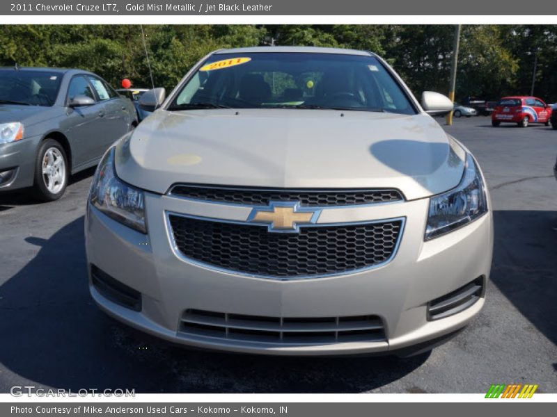 Gold Mist Metallic / Jet Black Leather 2011 Chevrolet Cruze LTZ