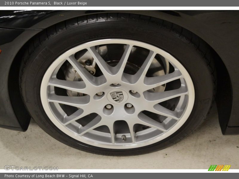 Black / Luxor Beige 2010 Porsche Panamera S