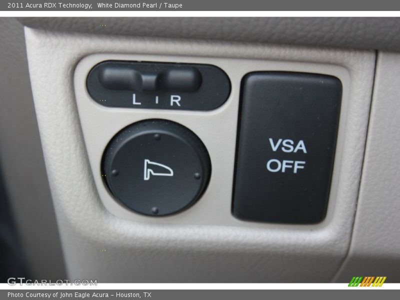 White Diamond Pearl / Taupe 2011 Acura RDX Technology