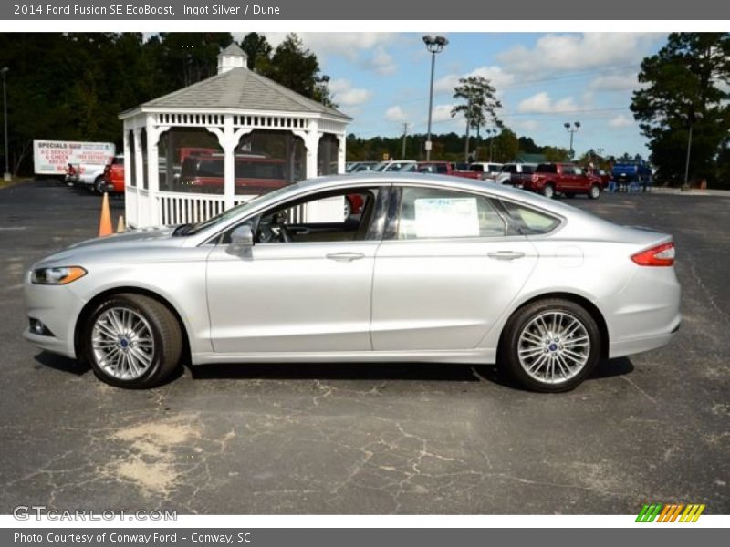  2014 Fusion SE EcoBoost Ingot Silver