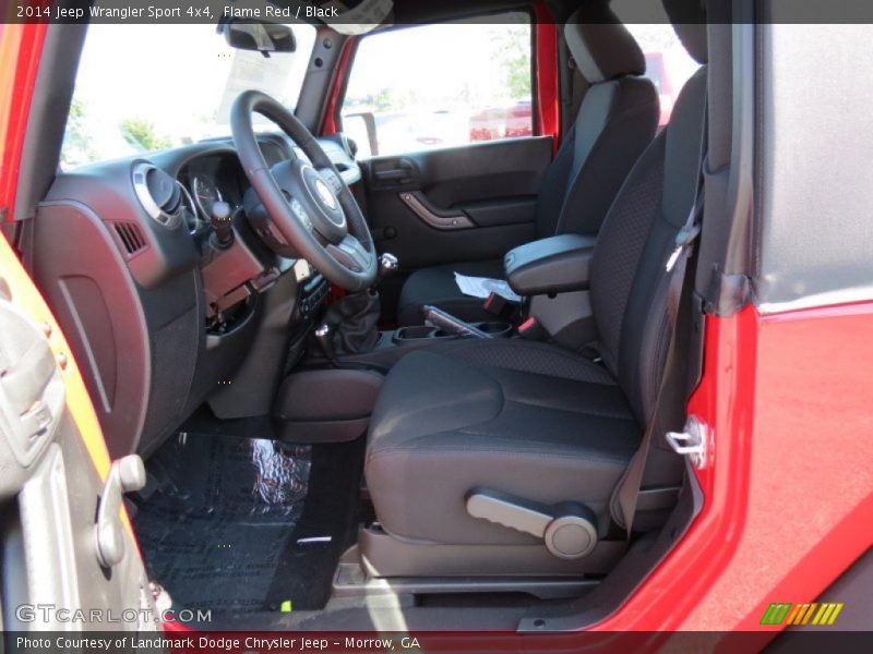 Flame Red / Black 2014 Jeep Wrangler Sport 4x4
