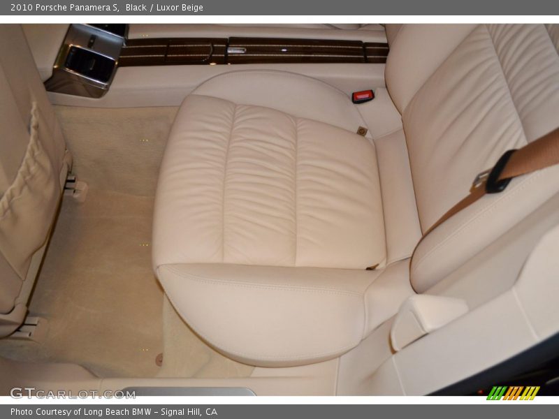 Black / Luxor Beige 2010 Porsche Panamera S