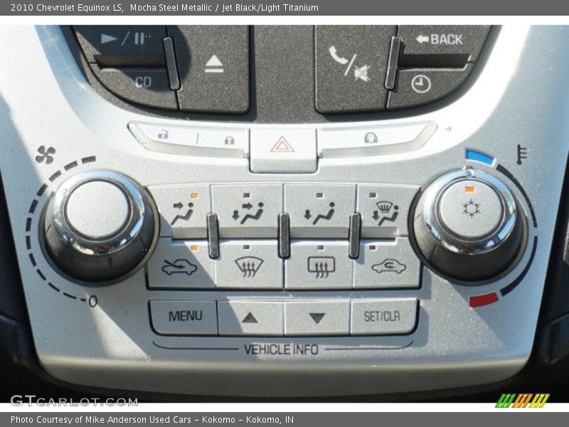 Mocha Steel Metallic / Jet Black/Light Titanium 2010 Chevrolet Equinox LS