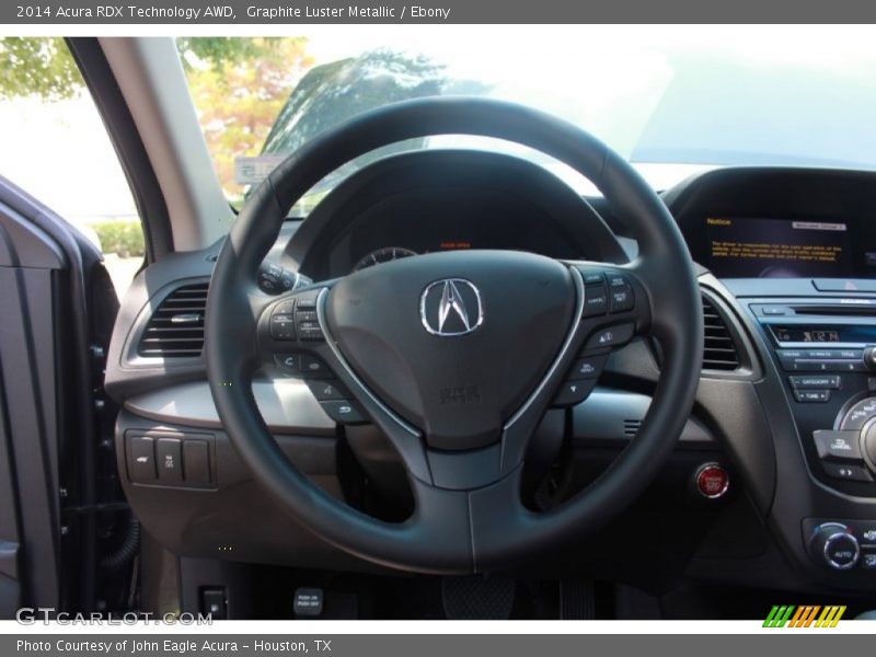 Graphite Luster Metallic / Ebony 2014 Acura RDX Technology AWD