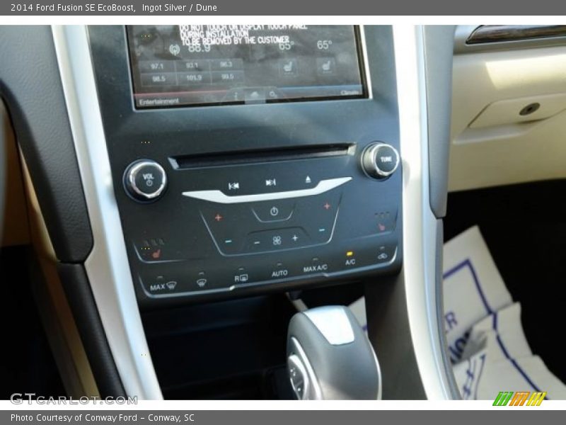 Ingot Silver / Dune 2014 Ford Fusion SE EcoBoost