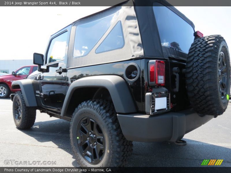 Black / Black 2014 Jeep Wrangler Sport 4x4