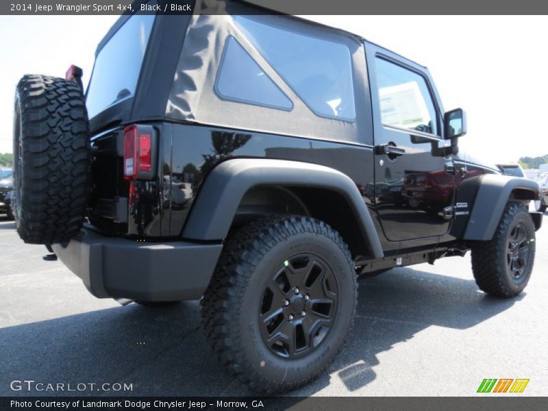 Black / Black 2014 Jeep Wrangler Sport 4x4