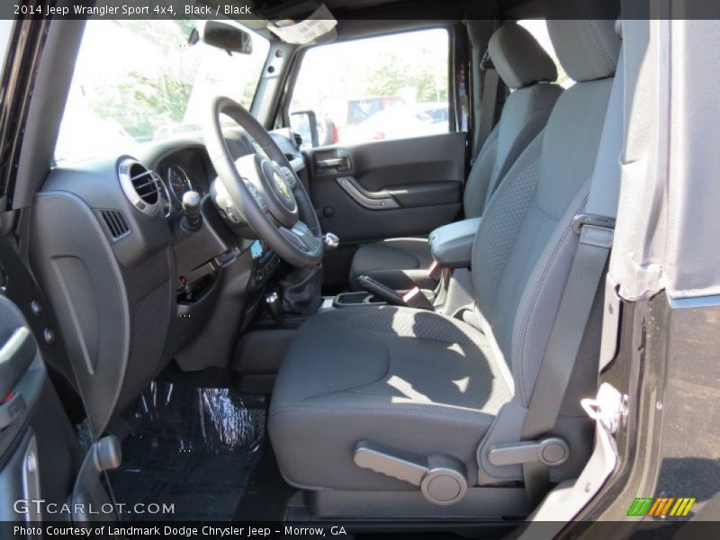 Black / Black 2014 Jeep Wrangler Sport 4x4
