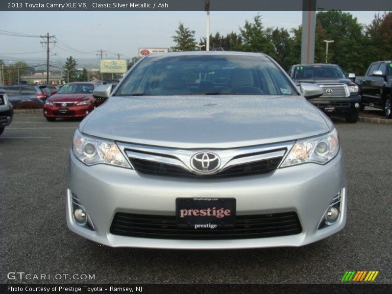 Classic Silver Metallic / Ash 2013 Toyota Camry XLE V6