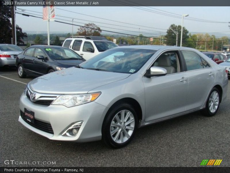Classic Silver Metallic / Ash 2013 Toyota Camry XLE V6