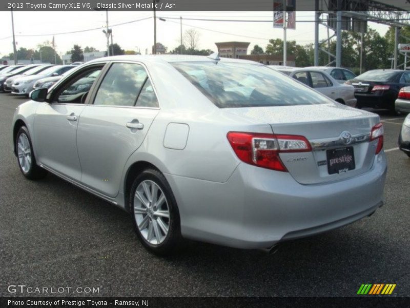 Classic Silver Metallic / Ash 2013 Toyota Camry XLE V6