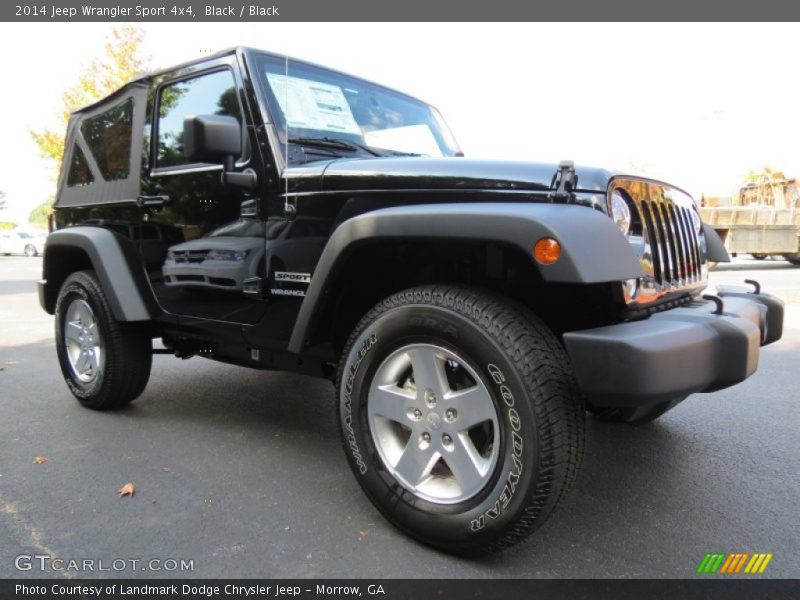 Black / Black 2014 Jeep Wrangler Sport 4x4