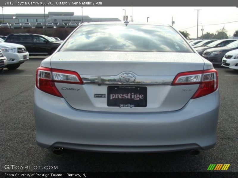 Classic Silver Metallic / Ash 2013 Toyota Camry XLE V6